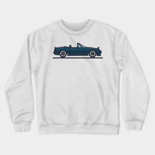 Montego blue top-down Miata NA Crewneck Sweatshirt